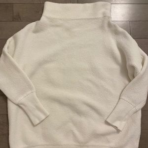 Free people slouchy ottoman tunic ivory xs